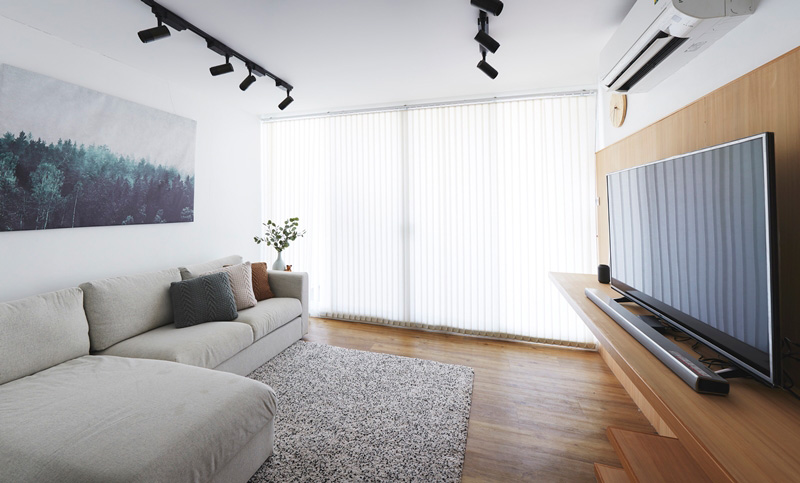 บิ้วอินห้องนอนสไตล์ญี่ปุ่นแบบ minimal สวยลงตัว